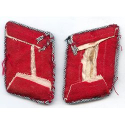 German WW2 Luftwaffe flak-artillery Leutnant Collar tabs