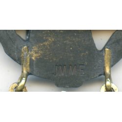 German WW2 Luftwaffe Reconnaissance(Aufkl�rer) clasp in Gold with star pendant