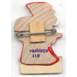 German WW2 WHW Santa Claus 1934 tinnie