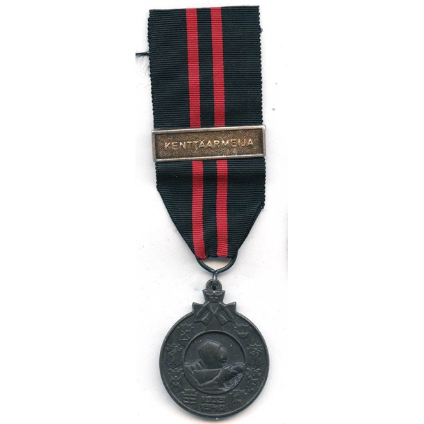 Finnish WW2 Winter war medal 'KENTT�ARMEIJA'