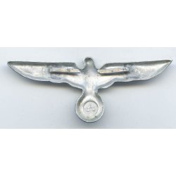  German WW2 Army EM/NCO/Officer's visor cap eagle in metal "Assmann"