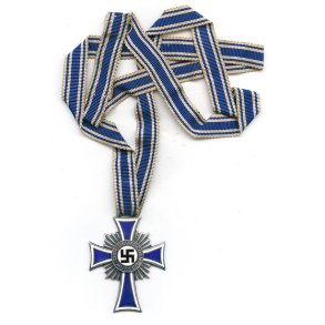 German WW2 Mother's Cross in Silver