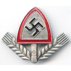 German WW2 RAD  member's cap insignia