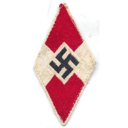 German HJ diamond insignia for sport clothes