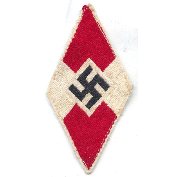 German HJ diamond insignia for sport clothes