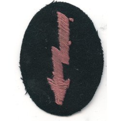 German WW2 Army Panzer signal personnel's sleeve badge