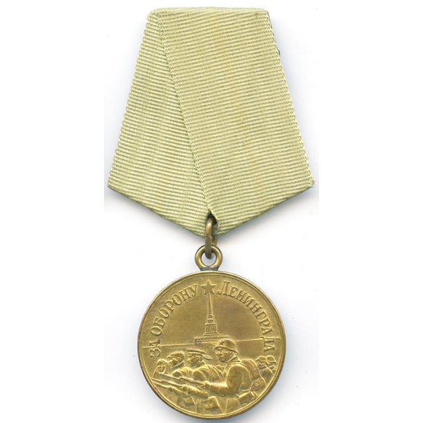 Soviet WW2 Medal for the Defence of Leningrad