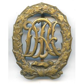 German WW2 DRA sports badge in bronze