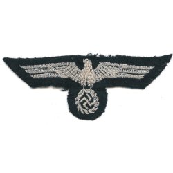 German WW2 Army Panzer EM/NCO breast eagle