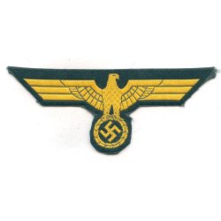 German WW2 Kriegsmarine Coastal Artillery bevo breast eagle
