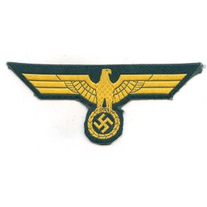German WW2 Kriegsmarine Coastal Artillery bevo breast eagle