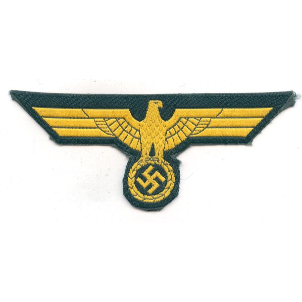 German WW2 Kriegsmarine Coastal Artillery bevo breast eagle