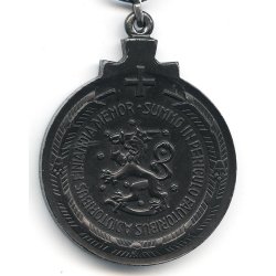 Finnish WW2  Winter War medal 1939-40 for Foreign volunteers with LAPPI clasp
