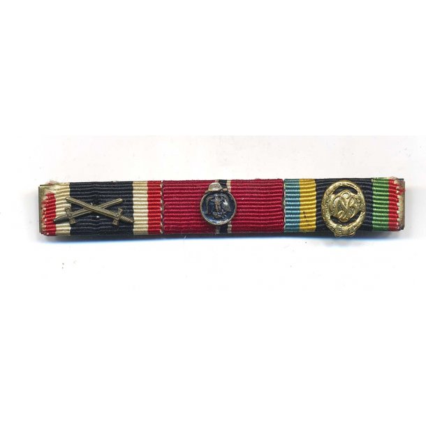 3- place Ribbon bar 1957 issue