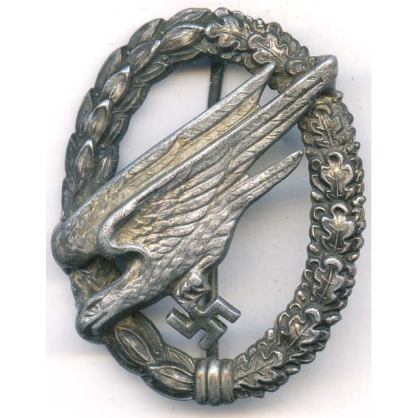 German WW2 Luftwaffe paratrooper badge 'Steinhauer &amp; L�ck'