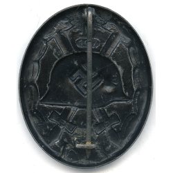 German WW2 Wound badge in black 1939 '107'