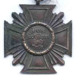 German WW2 NSDAP 10 year Service award in bronze