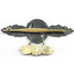 German WW2 Luftwaffe Reconnaissance(Aufkl�rer) clasp in Gold with star pendant