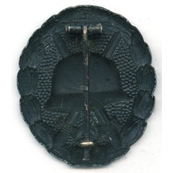 German WW1/WW2 Wound badge in black 1914