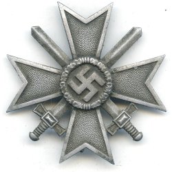 German WW2 War merit cross 1 cl 1939 with swords '4'
