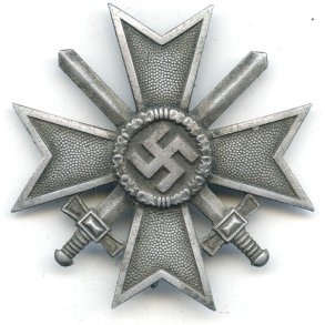 German WW2 War merit cross 1 cl 1939 with swords '4'