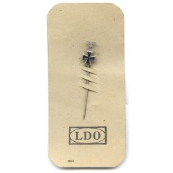 German WW2 1914 Iron Cross With Clasp To The Iron Cross 1939 miniature