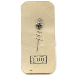 German WW2 1914 Iron Cross With Clasp To The Iron Cross 1939 miniature