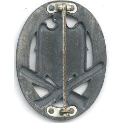German WW2 General Assault badge 'Unknown - 4-rivet'