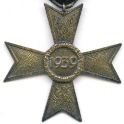 German WW2 War merit cross 2 cl 1939 w/o swords  '19'