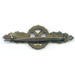 German WW2 Air to ground support clasp in gold