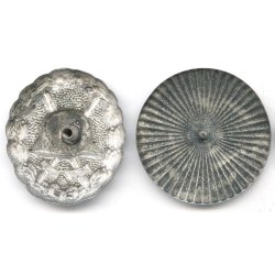 German WW1 Wound badge in silver 1914-1918  Screw back 'Deumer'