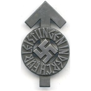 German WW2 HJ Proficiency Badge in Bronze 'M1/63'