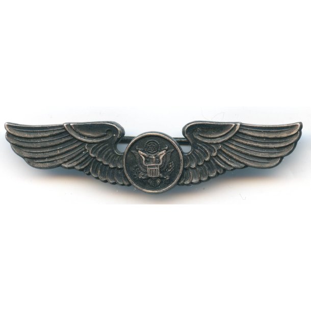 US WW2 Air Force aircrew wing badge