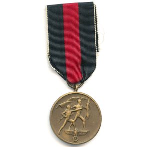 German WW2 October 1st 1938 Commemorative Medal