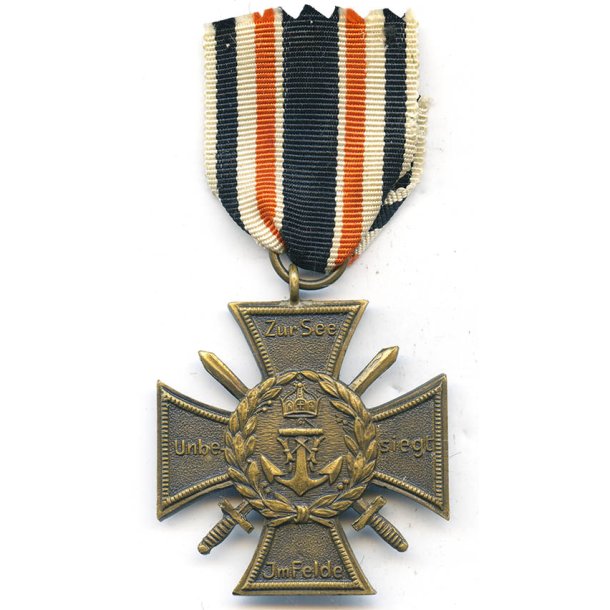 German WW1 Naval Corps Flanders Cross