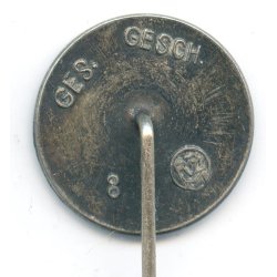 German WW2 Nationalsozialistische Volkswohlfahrt ( NSV ) member's badge