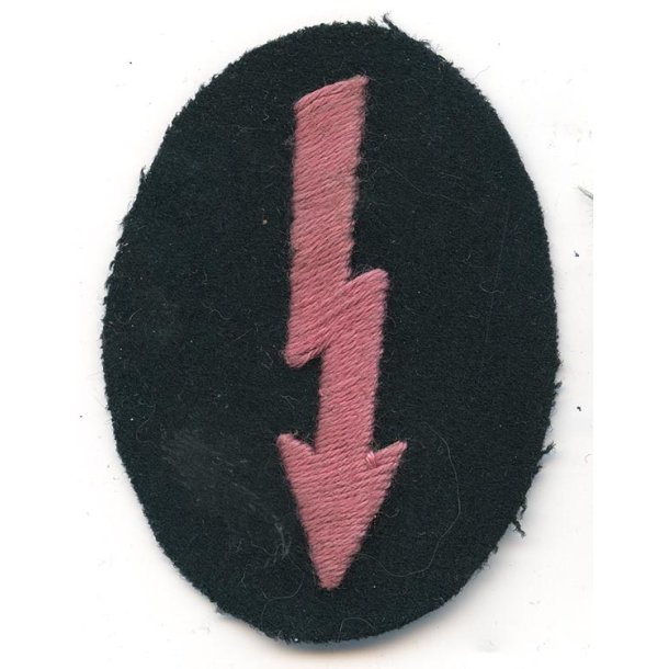 German WW2 Army Panzer signal personnel's sleeve badge