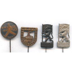 Swedish WW2 4 x pins for the war effort