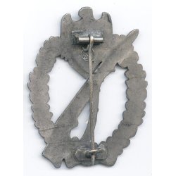 German WW2 Infantry assault badge in Silver 'FZZS'