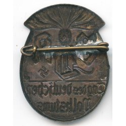 German WW2 VDA "Tag des deutschen Volkstums" Day Badge