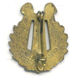 German WW2 Reichsverband fr Volksmusik (RfV) member's badge