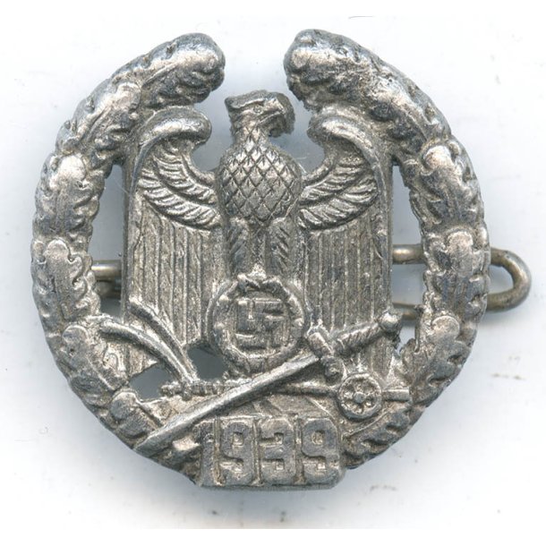 German WW2 Gau Wartheland Honour Badge, small version