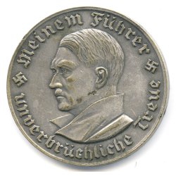 German WW2 Nsdap Hall Of Honour Inauguration At Buchholz Medal