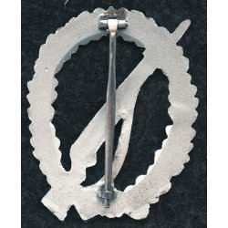 Infantry assault badge in Silver 1957 'Steinhauer&amp; L�ck'