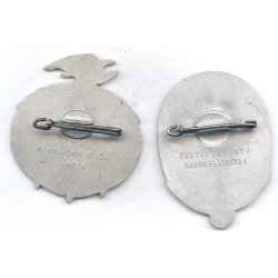 German WW2 2 x Day badges