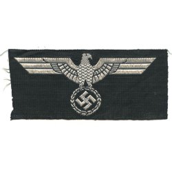 German WW2 Belgian made EM/NCO's Panzer breast eagle