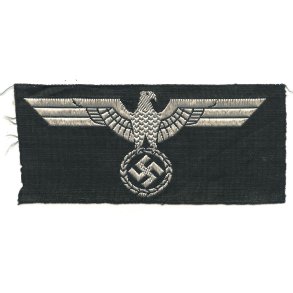 German WW2 Belgian made EM/NCO's Panzer breast eagle
