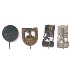 Swedish WW2 4 x pins for the war effort