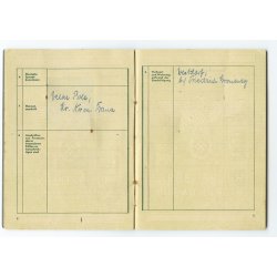 German WW2 Arbeitsbuch fur Ausl�nder - Deutches Reich