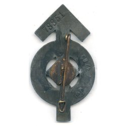 German WW2 HJ Proficiency Badge in Bronze 'M1/63'